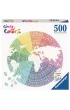 Puzzle okr�g�e 500 el. Circle of Colors. Paleta kolor�w. Mandala Ravensburger