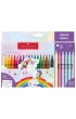 Faber-Castell Flamastry Unicorn 18+6 kol. 24 szt.