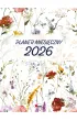 Kalendarz 2026 planer miesi�czny A4 Kwiaty