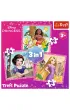 Puzzle 3w1 (20+36+50 el.) Pi�kne kwiaty Trefl