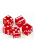Ko�ci do gry profesjonalne wywa�one 19,3 mm PAWIE OKO