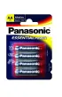 Panasonic Bateria alkaliczna aa lr6e blister 4 szt.