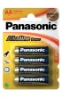 Panasonic Bateria alkaliczna aa lr6e blister 4 szt.