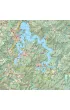 Mapa zdrapka Bieszczady 1:75 000