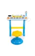 Multistore Keyboard organki pianinko z mikrofonem mp3 niebieskie