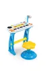 Multistore Keyboard organki pianinko z mikrofonem mp3 niebieskie