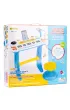 Multistore Keyboard organki pianinko z mikrofonem mp3 niebieskie