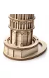 Robotime Little Story Drewniane Puzzle Model 3D - Krzywa Wiea w Pizie