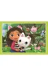 Puzzle 4w1 - SuperColor. Koci Domek Gabi (12+16+20+24 el.) Clementoni