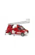 MB Sprinter Stra� po�arna z drabin� obrotow�, pomp� i modu�em �wiat�o   d�wi�k BRUDER BR-02673