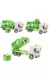 Klocki. Laser Pegs. Recycle Truck
