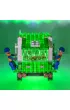 Klocki. Laser Pegs. Recycle Truck