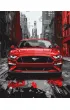 Ideyka Malowanie po numerach - Czerwony mustang 40x50cm