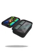 CoolPack Pi�rnik potr�jny z wyposa�eniem Jumper 2 Daisy Black
