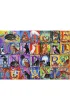 Puzzle 500 el. Koci alfabet Trefl