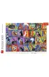 Puzzle 500 el. Koci alfabet Trefl
