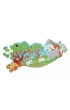 Puzzle konturowe 60 el. Safari Scratch