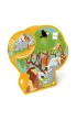 Puzzle konturowe 60 el. Safari Scratch