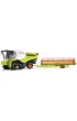 Kombajn zbo�owy wielki Claas Lexion 780 Terra Trac Bruder