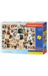Puzzle 200 el. Collage with Dogs Castorland