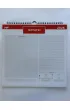 Main paper Kalendarz 2026 �cienny 30x30cm czerwony
