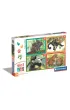 Puzzle 4w1 - SuperColor. Baby Cuddles (12+16+20+24 el.) Clementoni