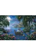 Puzzle 1000 el. Ma�a Syrenka i ksi��� Eryk (Disney) G3
