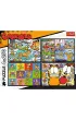 Puzzle 4x250 el. Garfield nie lubi poniedzia�k�w Trefl