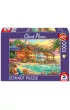 Puzzle 1000 el. PQ Chuck Pinson �ycie na wyspie Schmidt