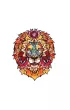 Puzzle drewniane eko 133 el. Lew afryka�ski A3 Maksik