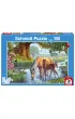 Puzzle 150 el. Konie przy strumieniu Schmidt