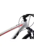 Romet Rower g�rski RAMBLER R7.4 2024 srebrno-czerwono-grafitowy 20 L