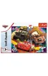 Puzzle 30 el. Rozp�dzone samochody Trefl