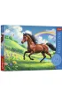 Puzzle 200 el. Dostojny ko� Trefl