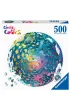 Puzzle okr�g�e 500 el. Circle of Colors. Paleta kolor�w. Ocean Ravensburger