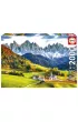 Puzzle 2000 el. Jesie� w Dolomitach, W�ochy Educa