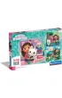 Puzzle 3x48 el. SuperColor. Koci Domek Gabi Clementoni