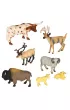Figurki zwierz�ta zoo zestaw do zabawy