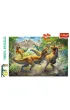 Puzzle 160 el. Walcz�ce Tyranozaury Trefl