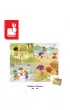 Puzzle w walizce Pory roku 4+ Janod