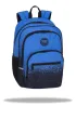 Plecak 44x31x18 cm 1 zamek 5 kieszeni Alfa Blue Dot CoolPack PATIO F155978