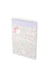 Oxford Planer dzienny A5 Floral 70 kartek
