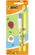 D�ugopis 4 Colors Kawaii mix+zakre�lacz orange BIC