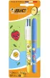 D�ugopis 4 Colors Kawaii mix+zakre�lacz orange BIC