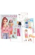 Zestaw Dress Me Up Big Top Model z naklejkami 13486A