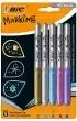 Bic Marker Marking Metallic Ink 5 szt.