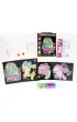 Diamond Dotz Haft diamentowy - Adults Flocked Neon Retro Classic 4pack