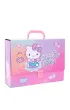 Patio Teczka przestrzenna tekturowa z gumk� A4 Hello Kitty Pink wz�r 3