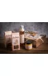 Green Touch Kosz prezentowy z naturalnymi przetworami i herbat 645 g