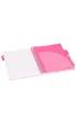 Strigo Ko�ozeszyt Pads B5 Fusion r�owy kratka 100 kartek